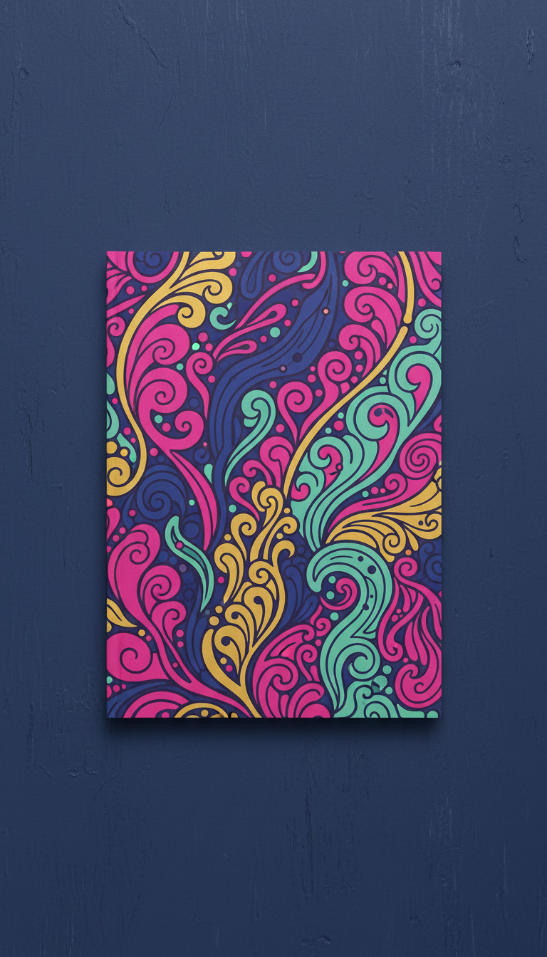 Neon Dreamscapes oversized paperback