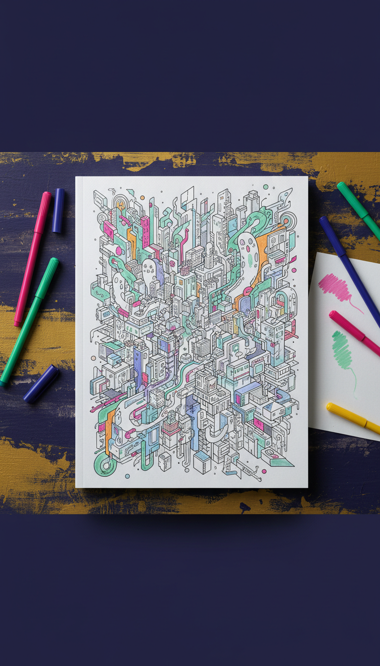 Urban Spirits hand-drawn collector’s artifact