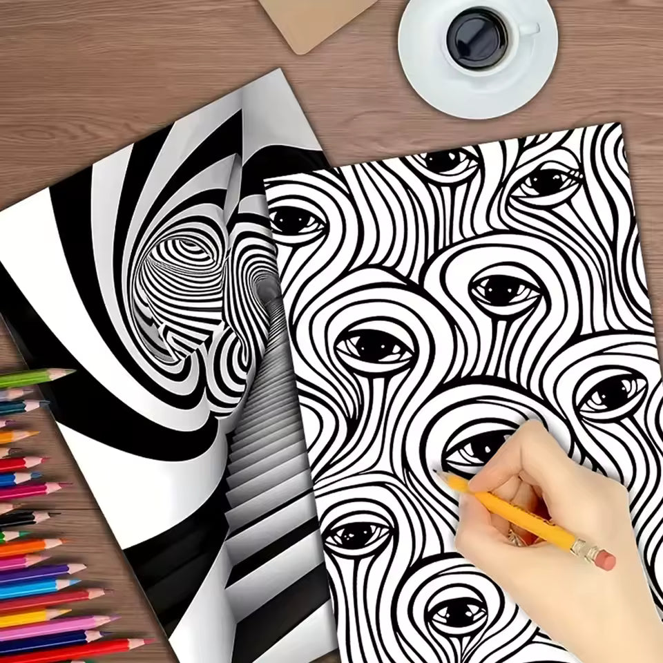 Joint Graffiti Coloring Book Adult Picture Book